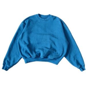 Yeezy Teal Crewneck Sweater